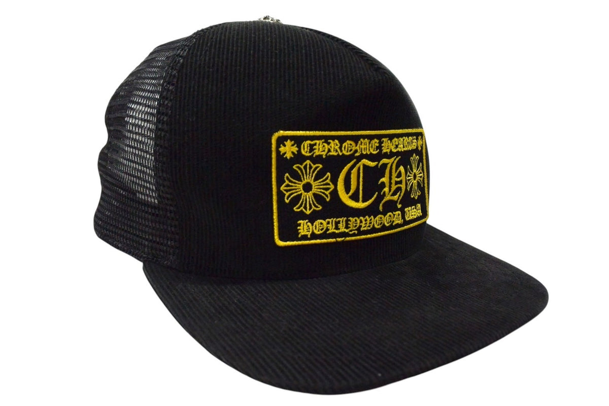 確実正規品　クロムハーツトラッカーキャップ　廃盤品　ヴィンテージ 極美品 CHROME HEARTS クロムハーツ トラッカーキャップ 帽子 新型 ONE