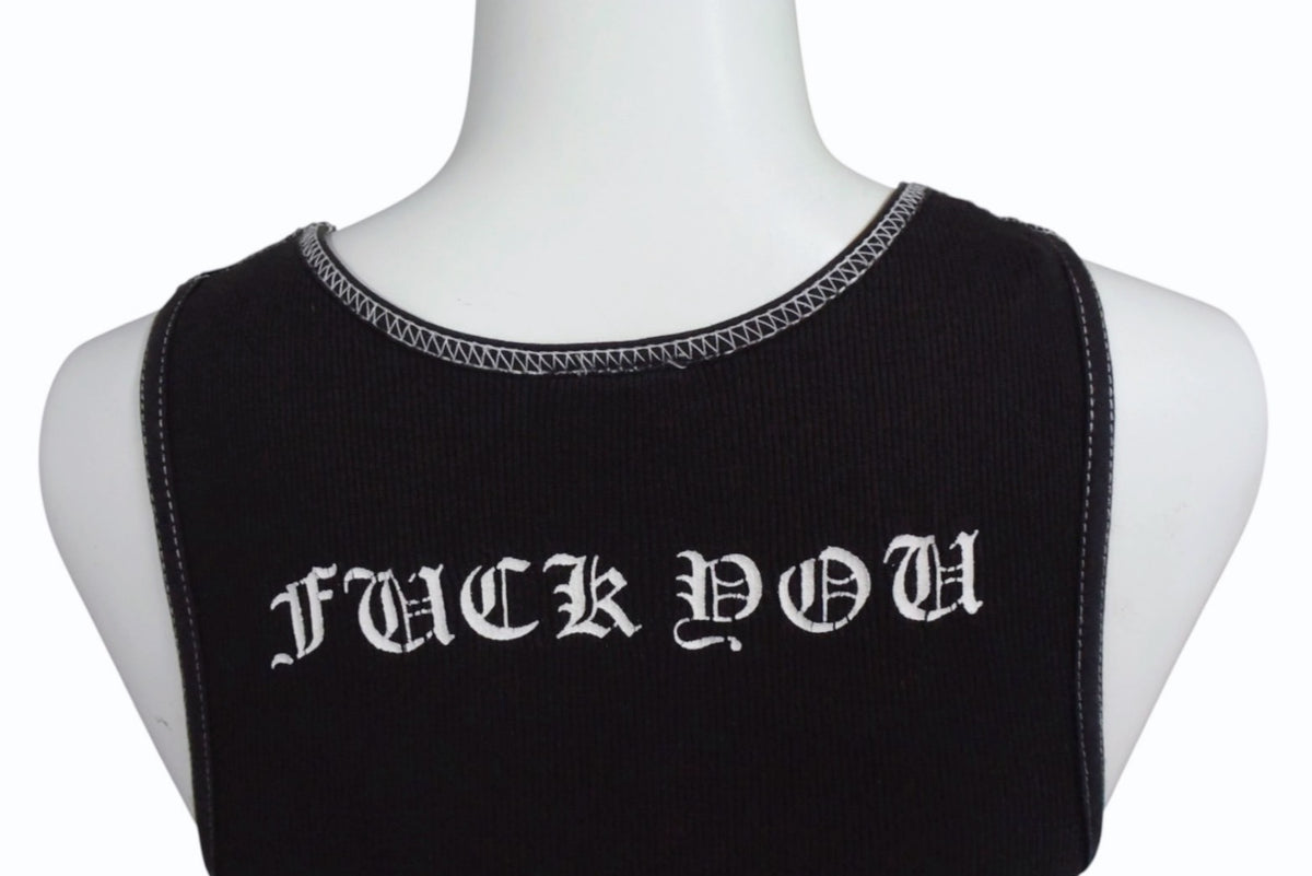 最終価格 廃盤品CHROME HEARTS FUCKYOU ロングタンクトップ 最終価格 廃盤品CHROME HEARTS FUCKYOU ロングタンクトップ 最終価格