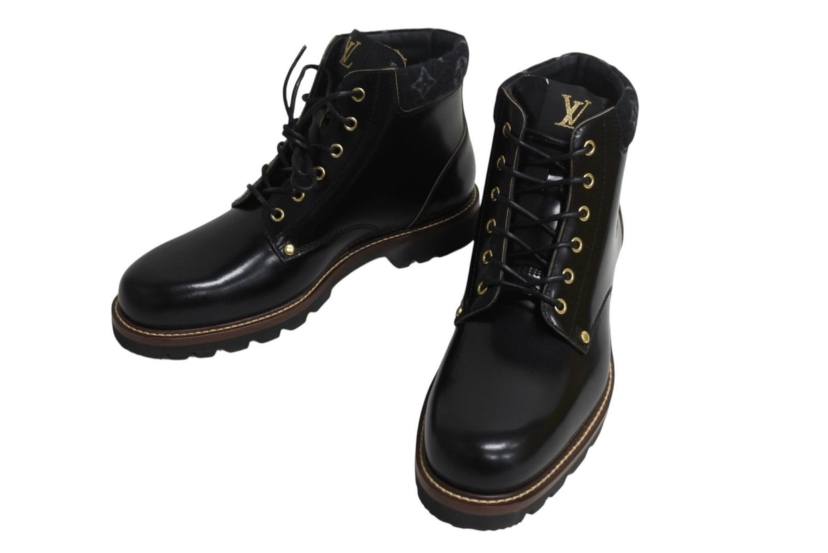 早い者勝ち⭐︎LOUIS VUITTON ブーツ ルイ・ヴィトン」からメンズ新作ブーツ ふわもこ、カモフラ、スタッズ