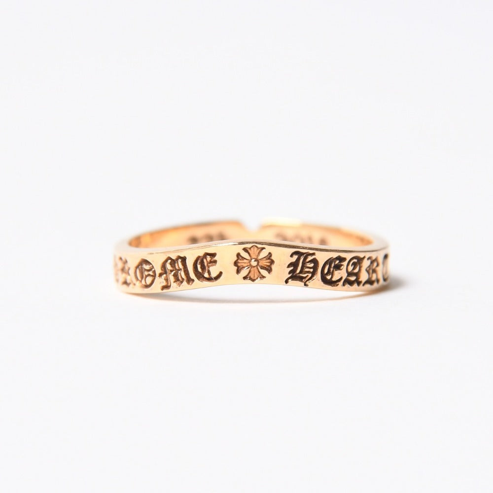 CHROME HEARTS クロムハーツ 指輪 リング 22K SEE YOU IN TEA ゴールド
