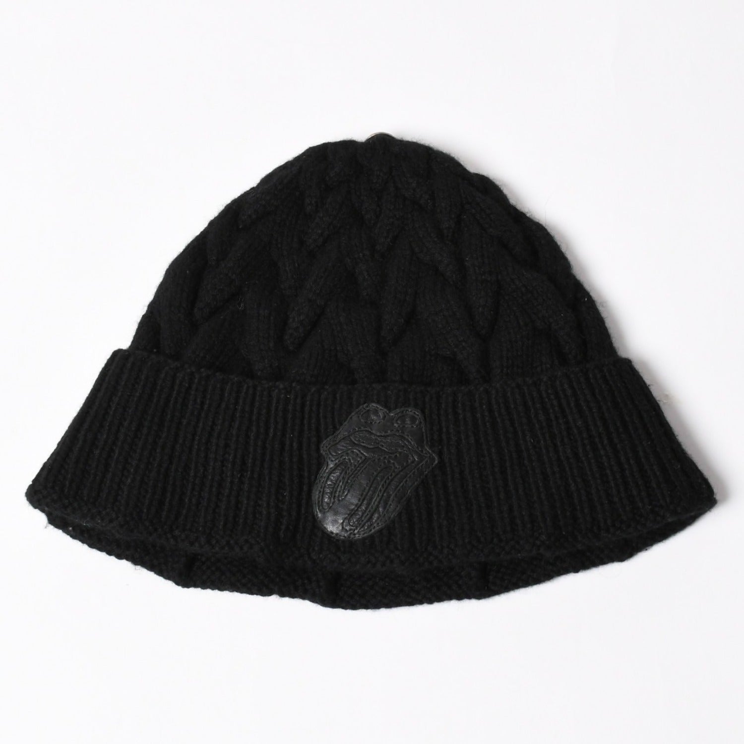 極美品 CHROME HEARTS クロムハーツ ローリングストーンズ カシミヤ