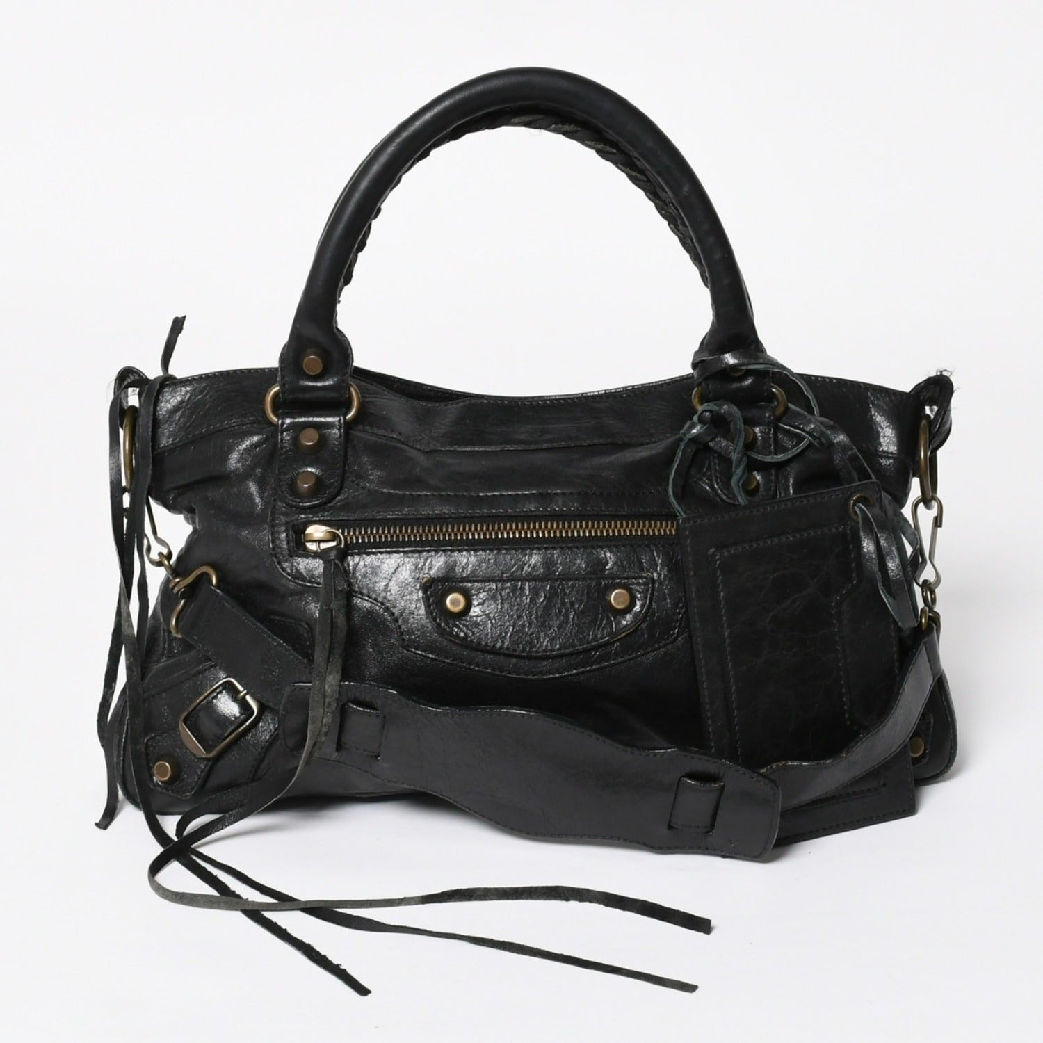 Very Good Condition BALENCIAGA Balenciaga The First 2WAY Handbag