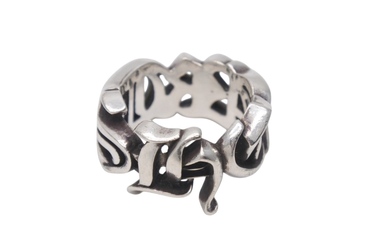 CHROME HEARTS クロムハーツ LARGE SCRIPT BAND ラージ スクリプト