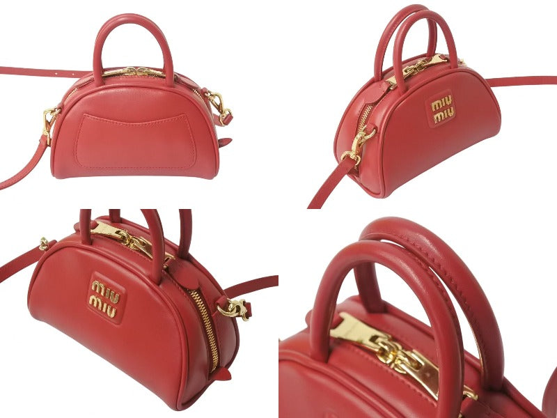 極美品 MIUMIU ミュウミュウ アルカディア 2wayバッグ ハンドバッグ