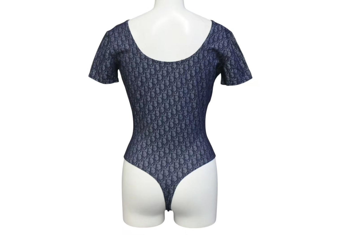 CHRISTIAN DIOR クリスチャンディオール ボディスーツ 水着 ハイレグ