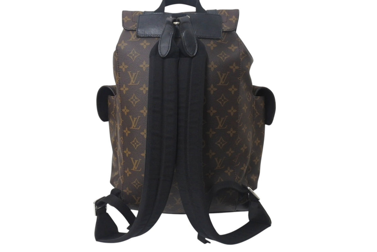 ルイヴィトン サイズ:MM  M43735クリストファーMM モノグラム マカサーリュック 中古 OM10 LOUIS VUITTON ルイヴィトン クリストファー MM リュック バックパック