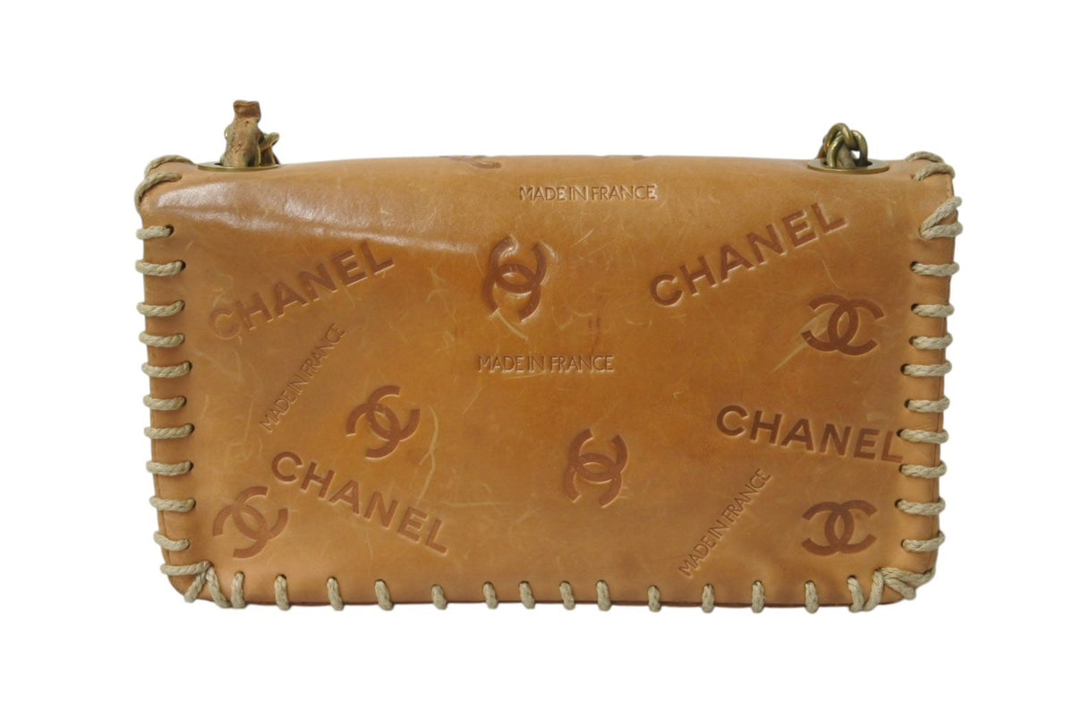 CHANEL シャネル ベースボールステッチ チェーンショルダーバッグ ココ