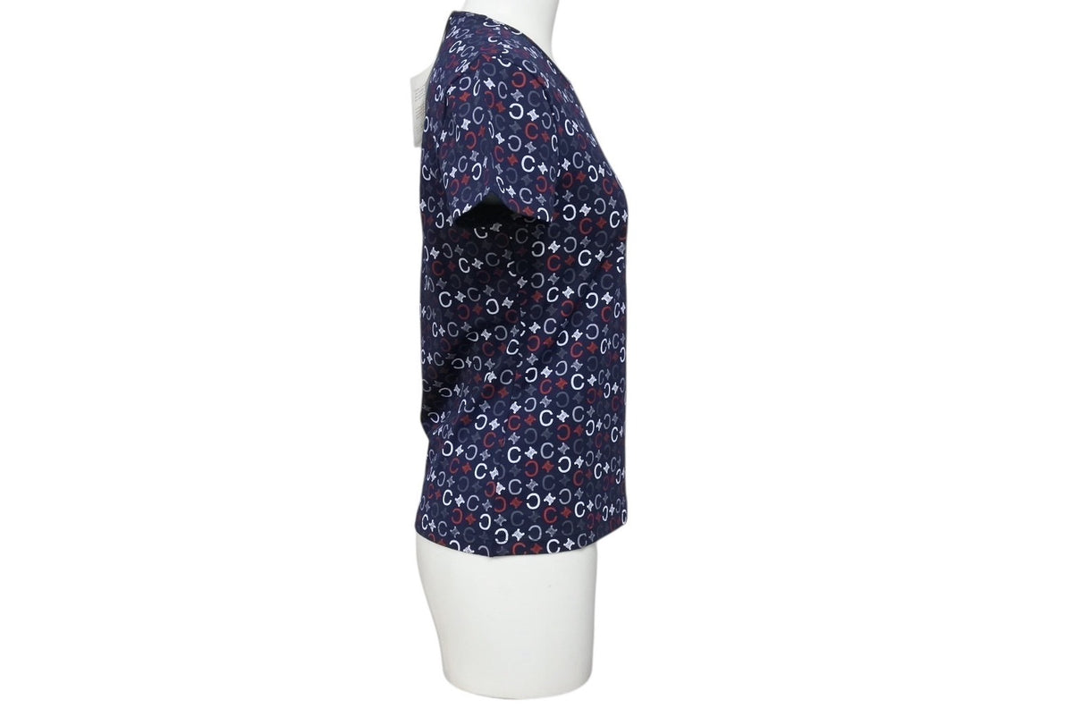 極美品 CELINE セリーヌ 半袖Tシャツ チビT マカダム柄 コットン