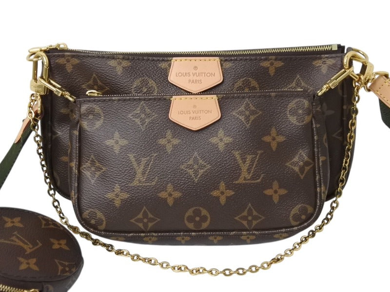 極美品 LOUIS VUITTON ルイヴィトン ミュルティポシェット アクセ