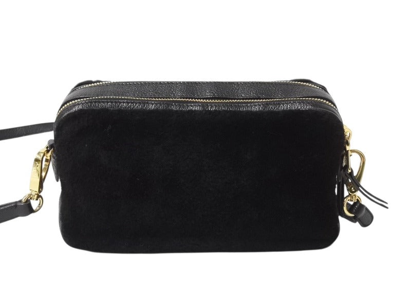 【最終値下】MIUMIU ショルダーバッグ シアリングファー スパンコール ミュウミュウ ファー ショルダーバッグMIUMIU