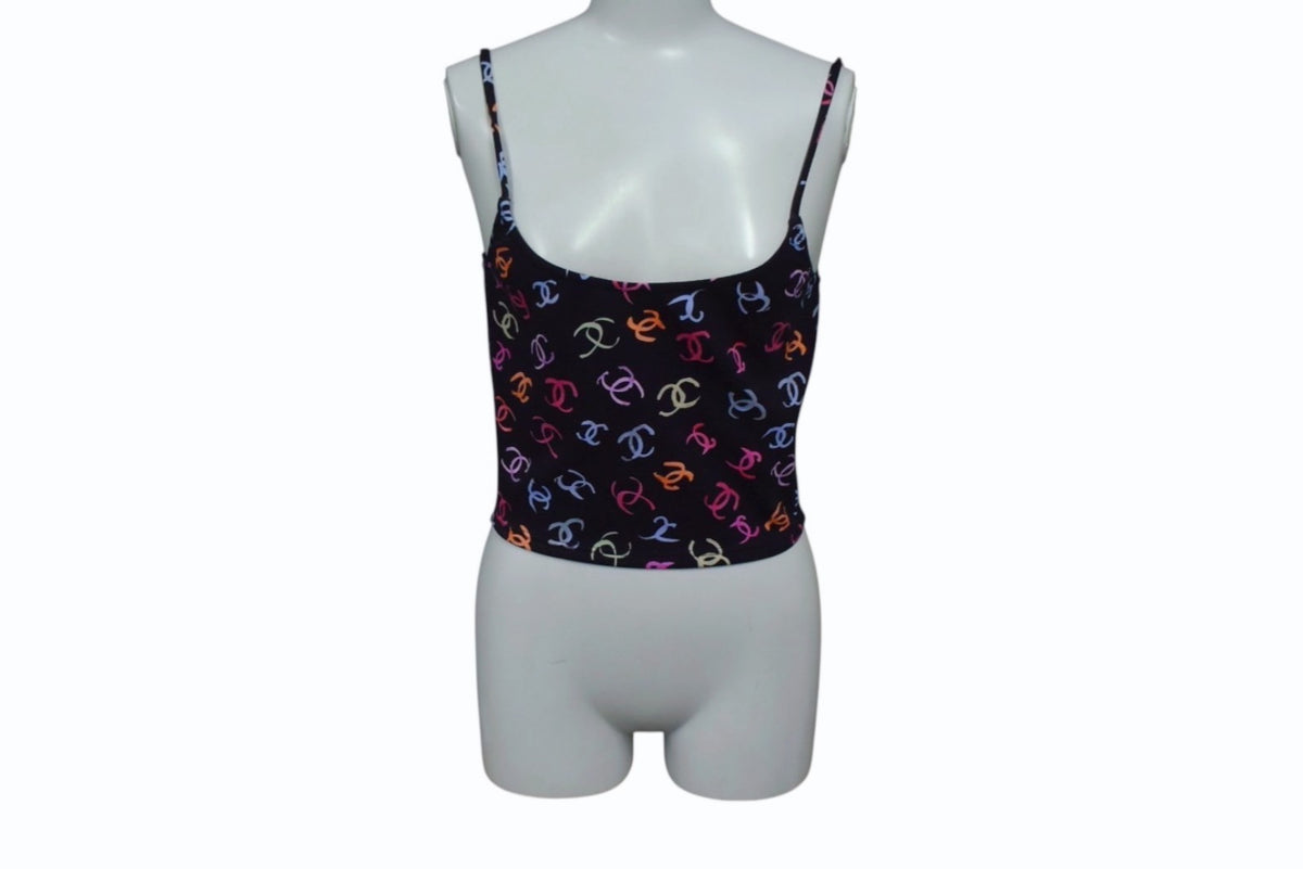 新品未使用 CHANEL シャネル 24SS ココマーク キャミソール ブラック