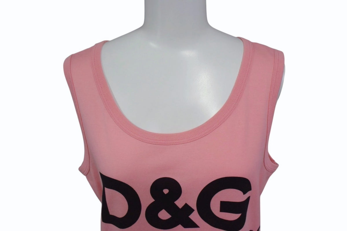 極美品 DOLCE&GABBANA ドルチェアンドガッバーナ タンクトップ F8H47T