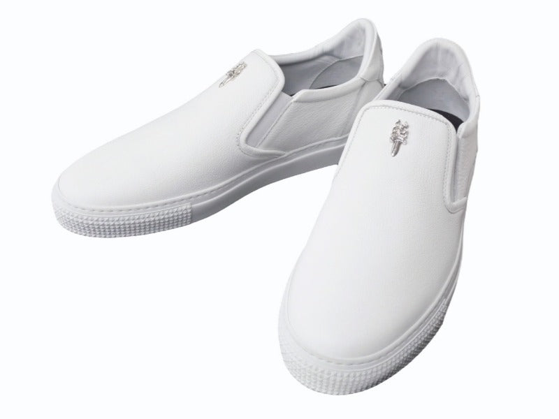 新品同様 CHROME HEARTS クロムハーツ スニーカー スリッポン CHプラス