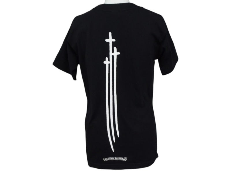 CHROME HEARTS クロムハーツ RS3 CROSS ポケットTシャツ バッククロス