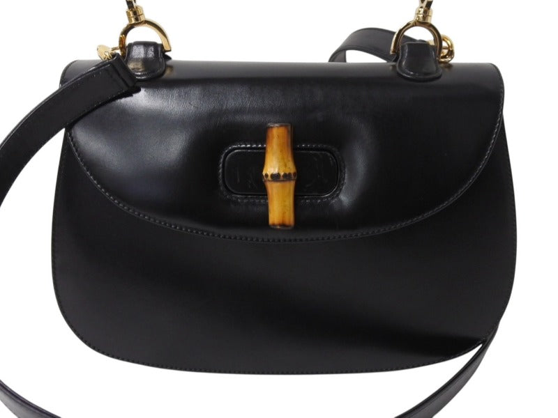 GUCCI グッチ バンブー 2WAY ハンドバッグ 000 2684 0633 レザー