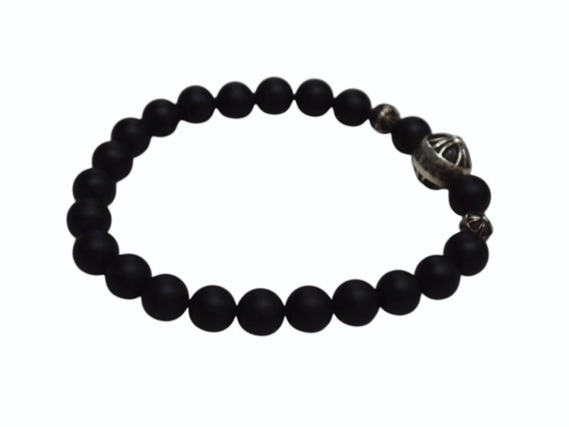 CHROME HEARTS クロムハーツ ビーズブレス ブレスレット オニキス