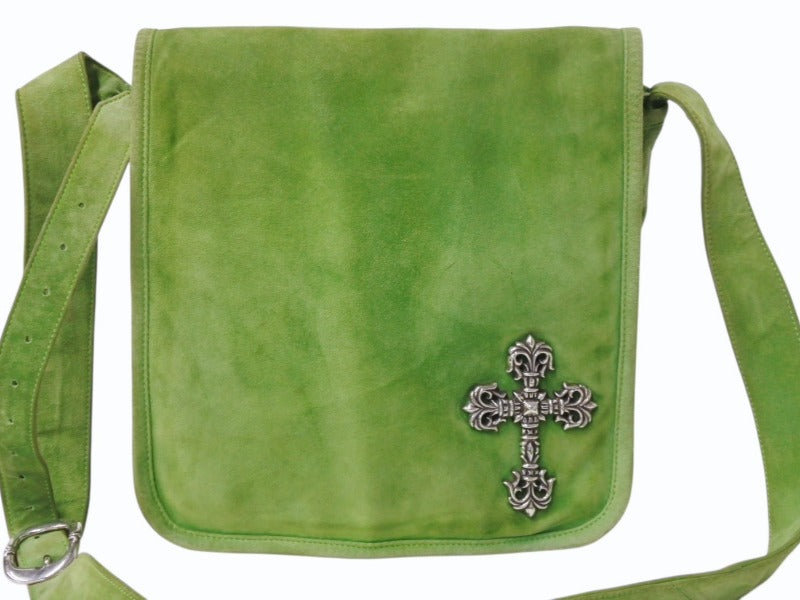 CHROME HEARTS クロムハーツ ラージ フィリグリークロス メールバッグ