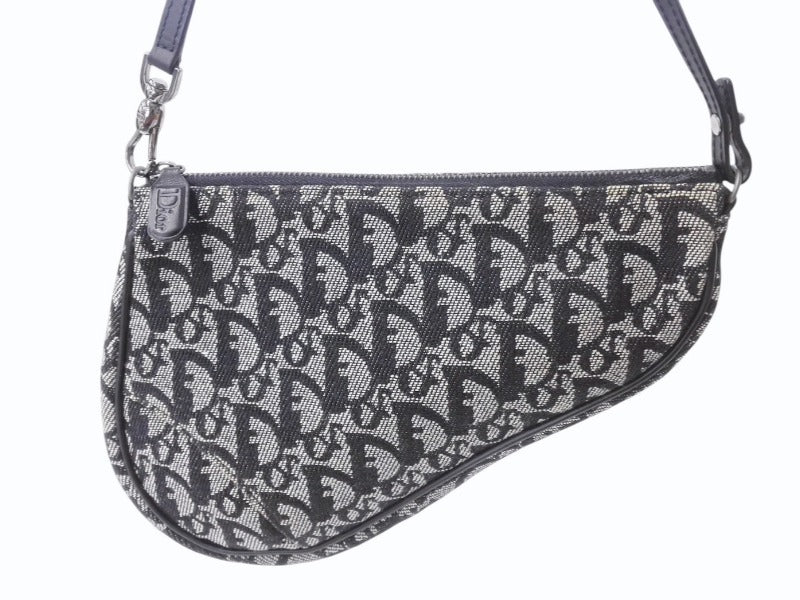 ChristianDior クリスチャンディオール トロッター サドルポーチ ロゴ