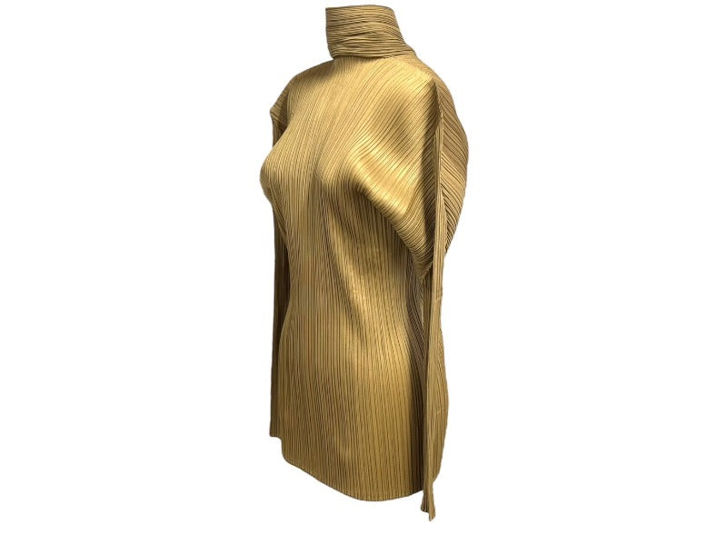 ISSEY MIYAKE イッセイミヤケ プリーツ ハイネック カットソー 極美品 ISSEY MIYAKE イッセイミヤケ プリーツハイネックカットソー