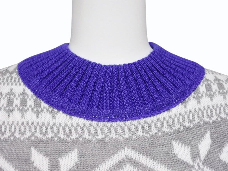 極美品 Sacai サカイ ニットセーター 18-01581M サイズ2 リネン