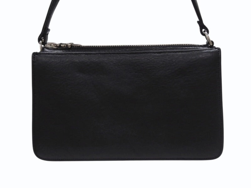 クロムハーツ   The Night セメタリーパッチレザーハンドバッグハンドバッグ 中古 GZ11 極美品 CHROME HEARTS クロムハーツ The Night ザ ナイト ハンドバッグ