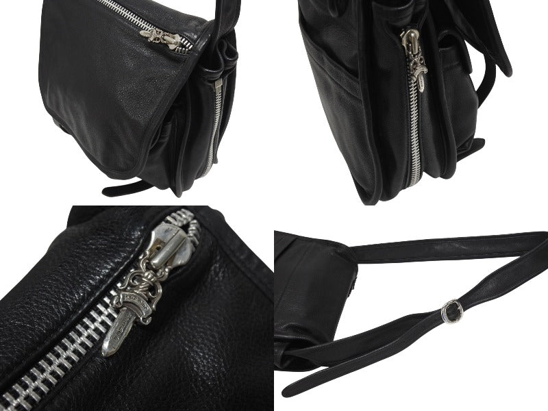 極美品 CHROME HEARTS クロムハーツ メールバッグ ショルダーバッグ