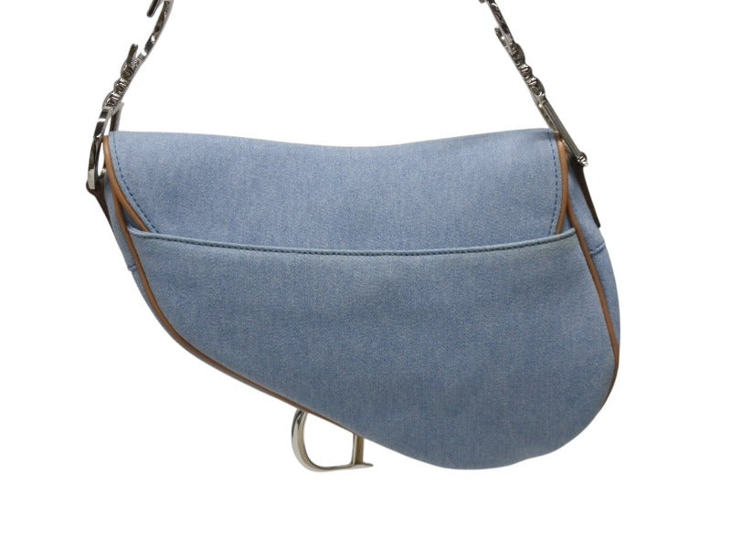 Christian Dior クリスチャンディオール デニム サドルバッグ ワン