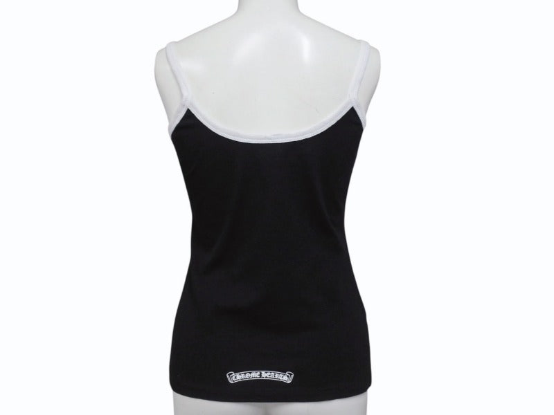 CHROM HEARTS クロムハーツ キャミソール ブラック 美品 CHROM HEARTS クロムハーツ キャミソール ブラック 美品