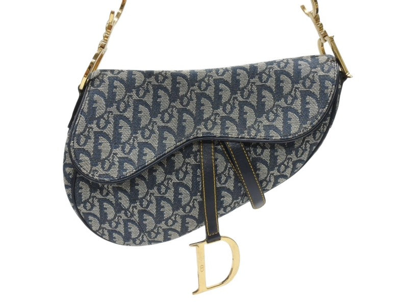 極美品 Christian Dior クリスチャンディオール サドルバッグ ワン