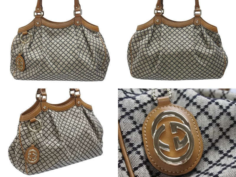 極美品 GUCCI グッチ ディアマンテ スーキー 2WAYバッグ 211944 001013