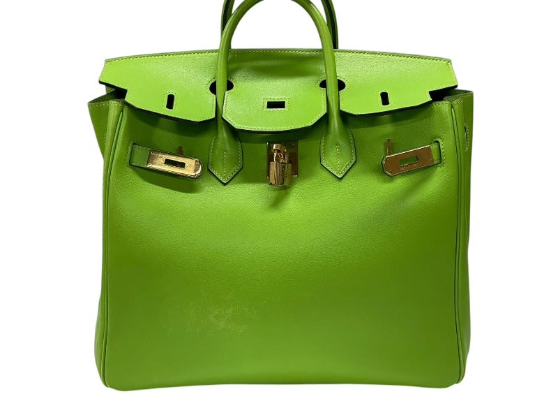 アンソロポロジー　オールドハバナ29cm　グリーン4枚 エルメス HERMES オータクロア 32 ハンドバッグ グリーン アップル
