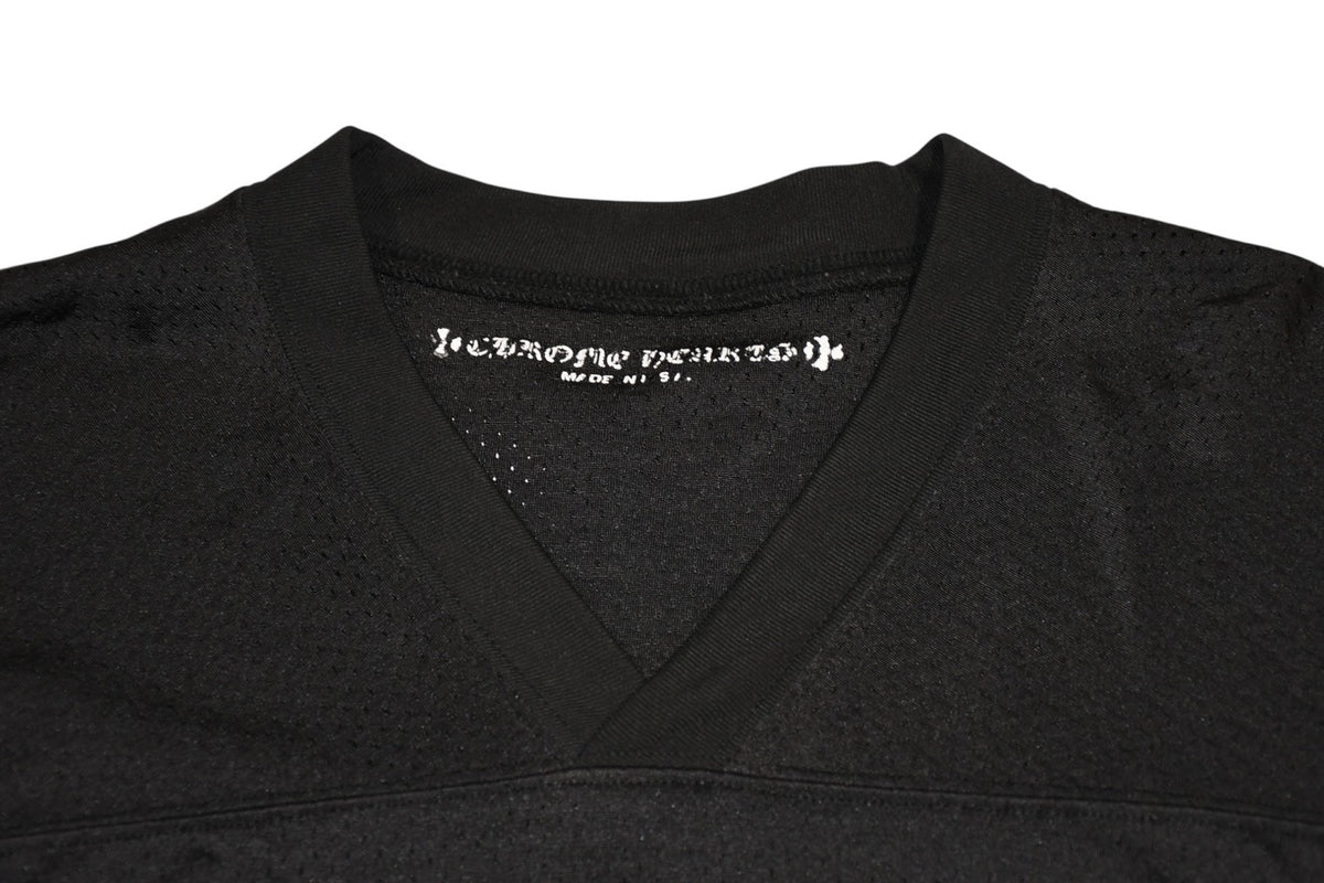 極美品 CHROME HEARTS クロムハーツ メッシュ バーシティー ジャージー