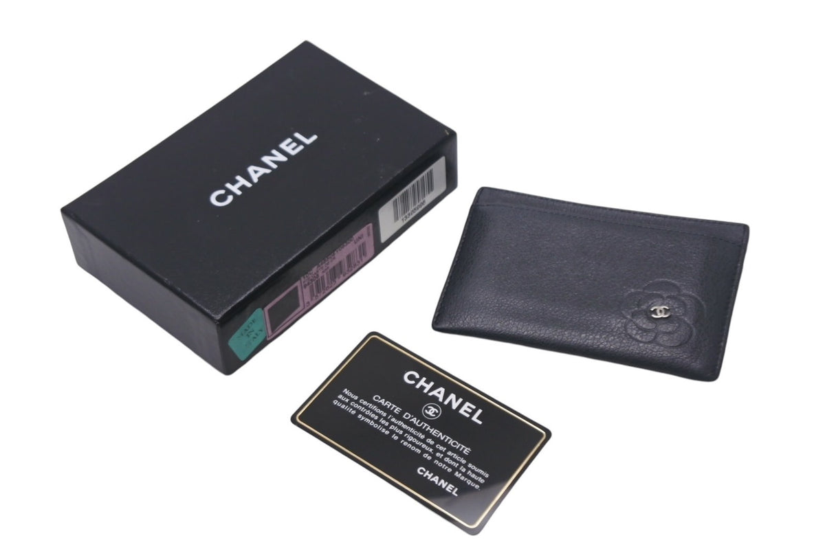 CHANEL メガネケース　箱、布　ギャランティカード付き CHANEL メガネケース 箱、布 ギャランティカード付き