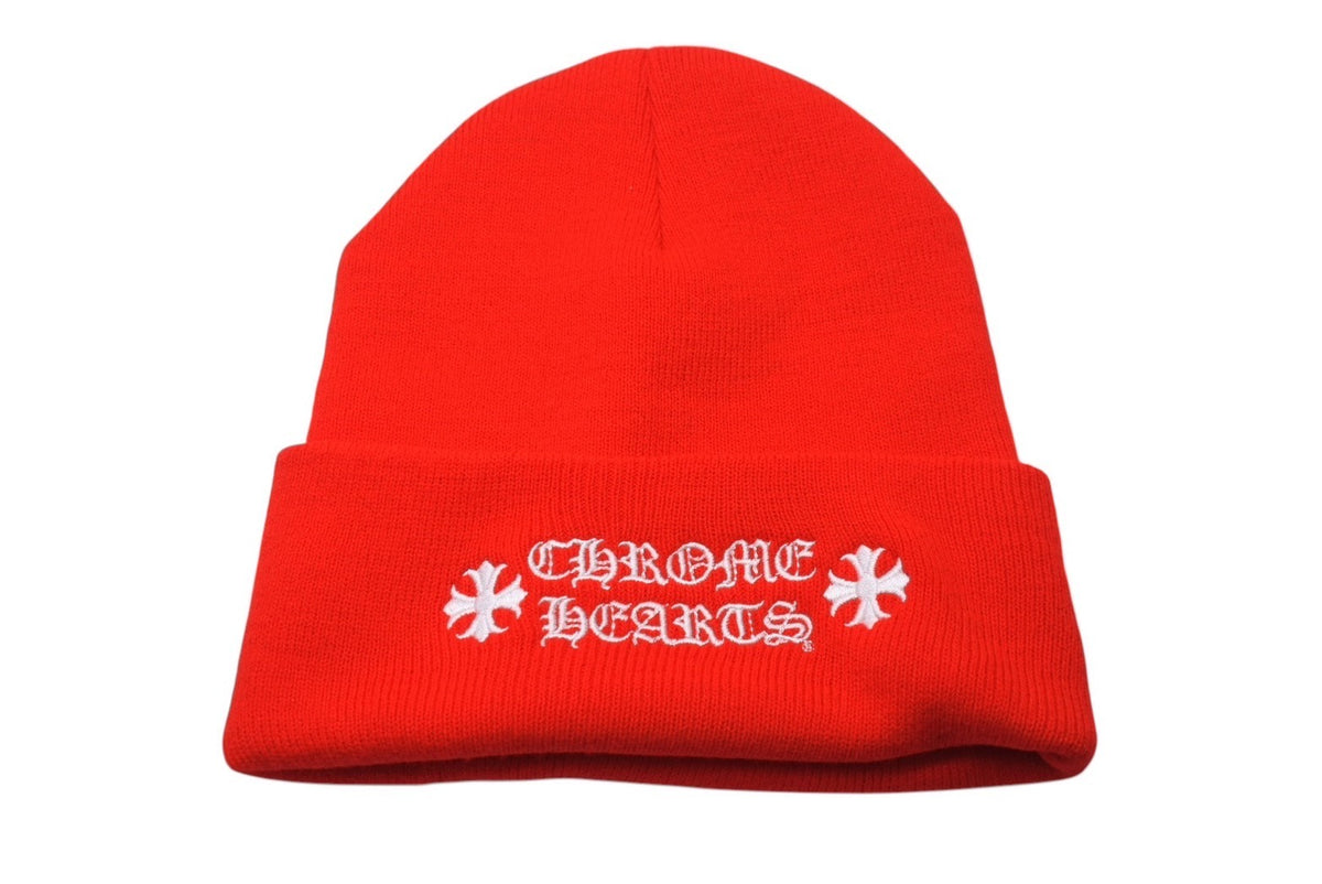 新品未使用 CHROME HEARTS クロムハーツ ウール ワッチキャップ ニット