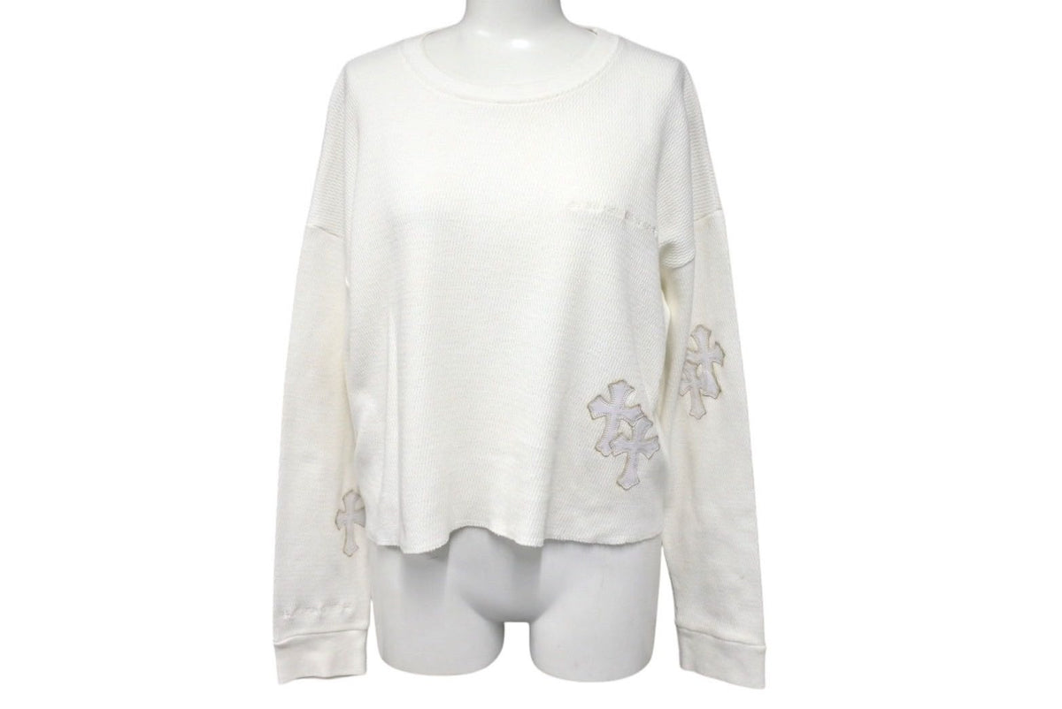 .*.様 CHROME HEARTS サーマル CHROME HEARTS クロムハーツ 長袖Tシャツ サイズS サーマル クロス