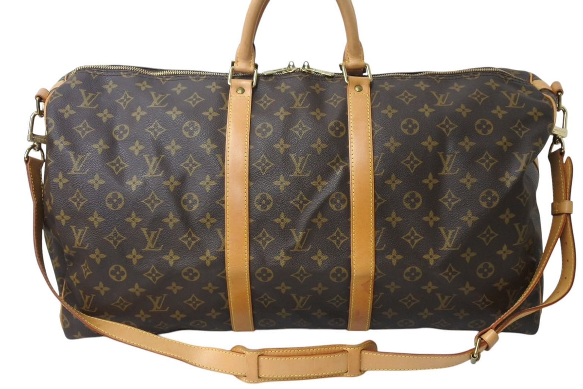 LOUIS VUITTON ルイヴィトン キーポルバンドリエール55 ボストンバッグ