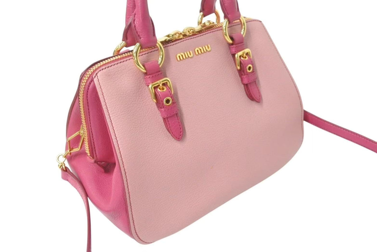 MIUMIU ミュウミュウ マドラス 2wayハンドバッグ ショルダーバッグ