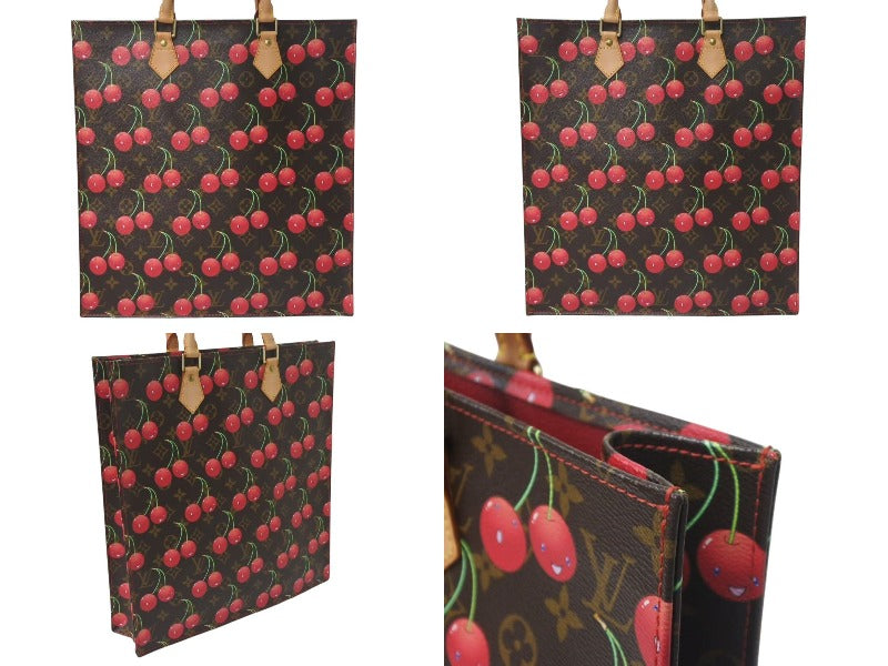 極美品 LOUIS VUITTON ルイヴィトン モノグラム チェリー サックプラ