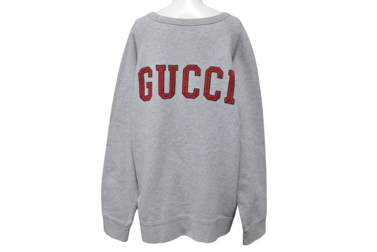 極美品 GUCCI グッチ 2018AW MLBコラボ LAワッペン スウェット