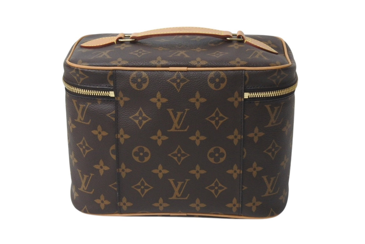 Louis Vuitton モノグラム バニティ 極美品 LOUIS VUITTON ルイヴィトン モノグラム ニースBB バニティ