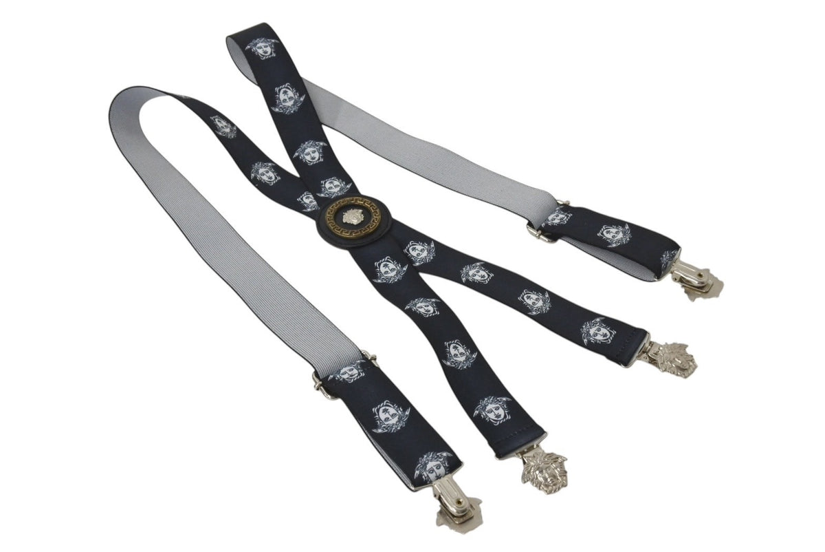 ヴェルサーチ サスペンダー VERSACE ヴェルサーチ サスペンダー ズボン吊り メデューサ