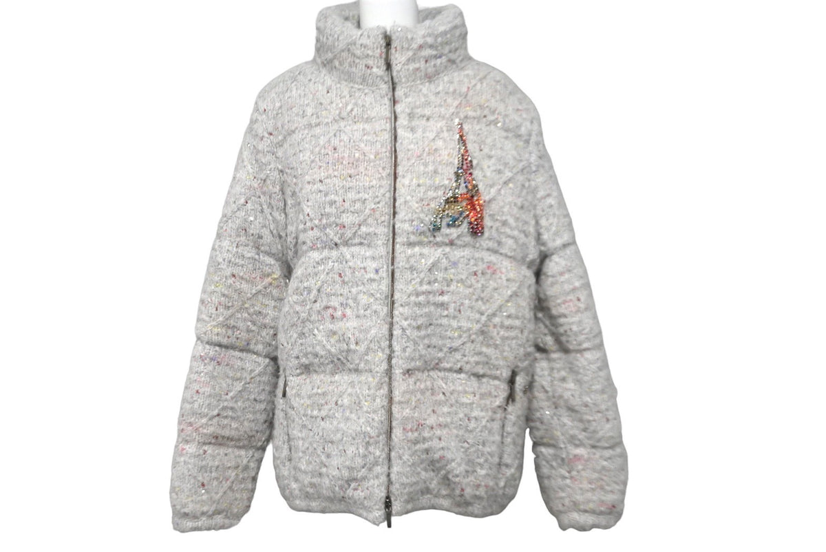 CHANEL 00A スポーツライン 2wayダウンジャケット ココマーク 40 CHANEL 00A スポーツライン 2wayダウンジャケット ココマーク 40