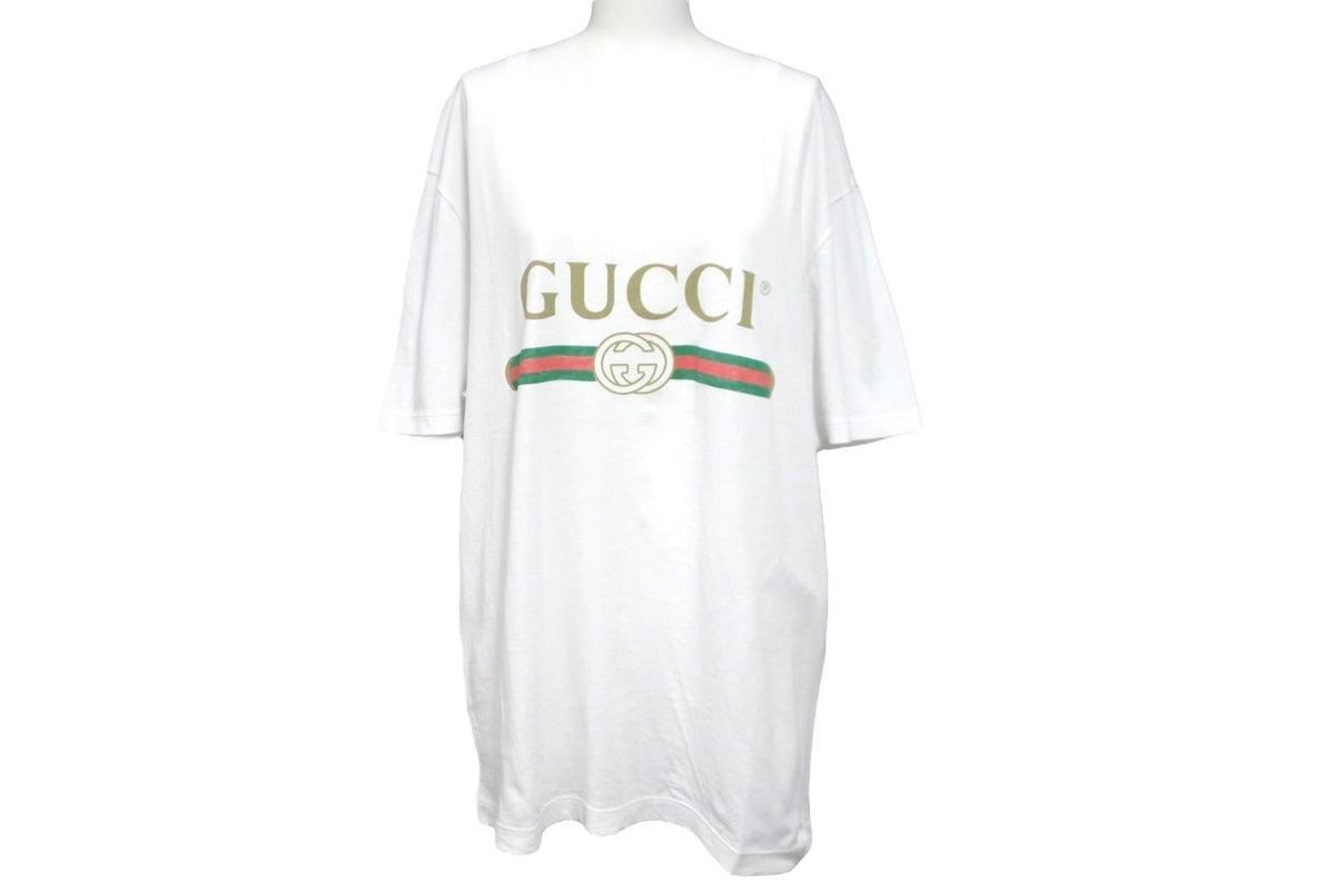 GUCCI グッチ 半袖Ｔシャツ カットソー17AW FW WASHD COT 