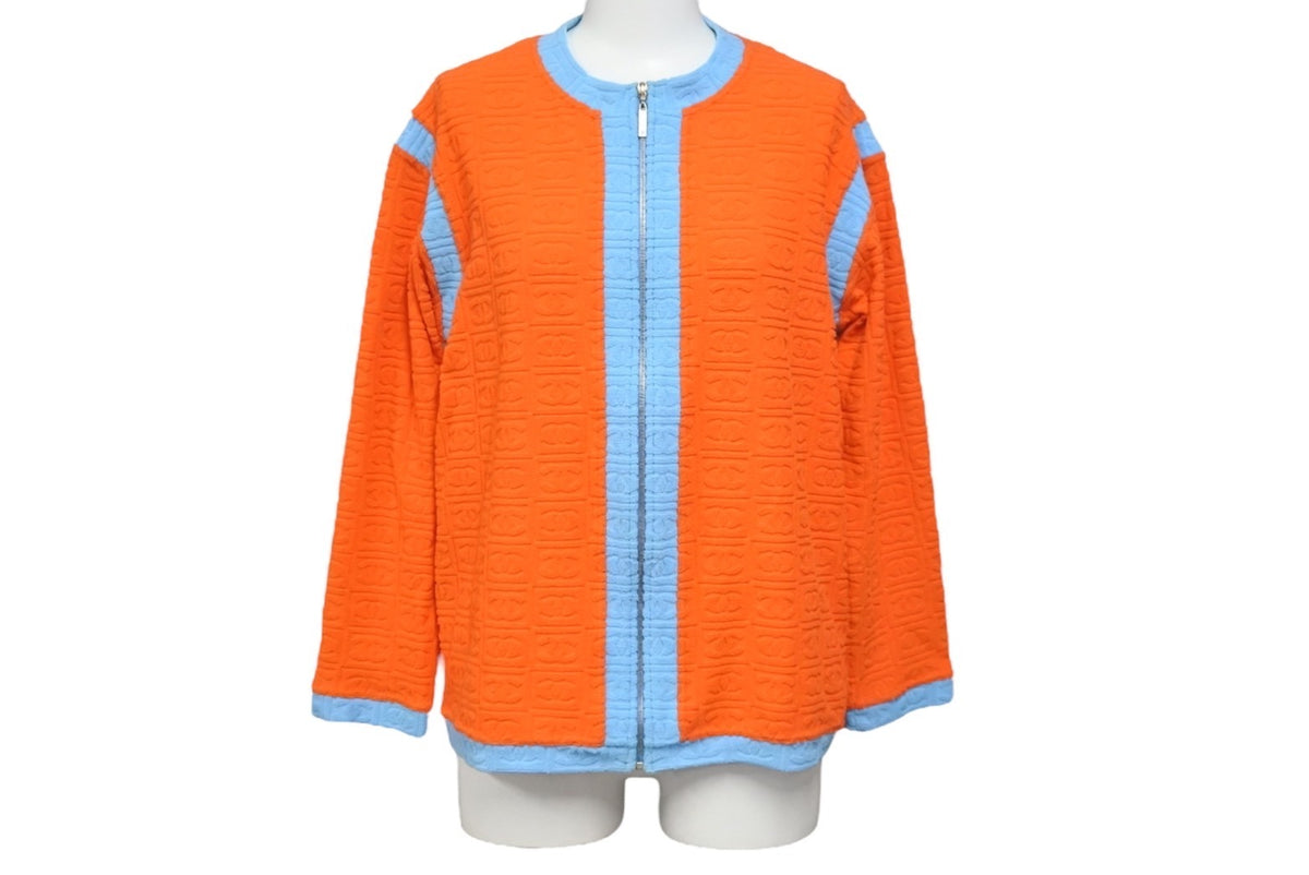 CHANEL シャネル スポーツライン パイル カーディガン 02S マルチ