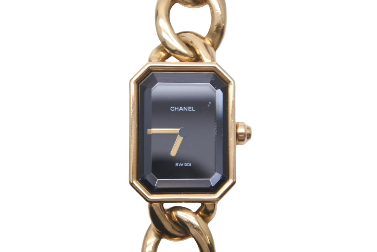 CHANEL シャネル 時計 プルミエール ウォッチ 腕時計 18K ゴールド 