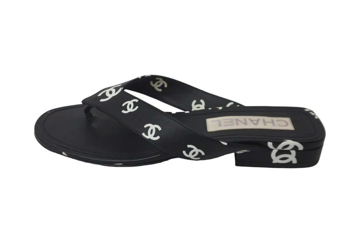 CHANEL シャネル ココビーチ サンダル トングサンダル ダブルC ココ