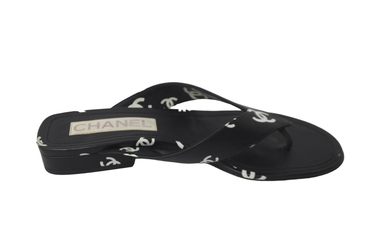 CHANEL シャネル ココビーチ サンダル トングサンダル ダブルC ココ