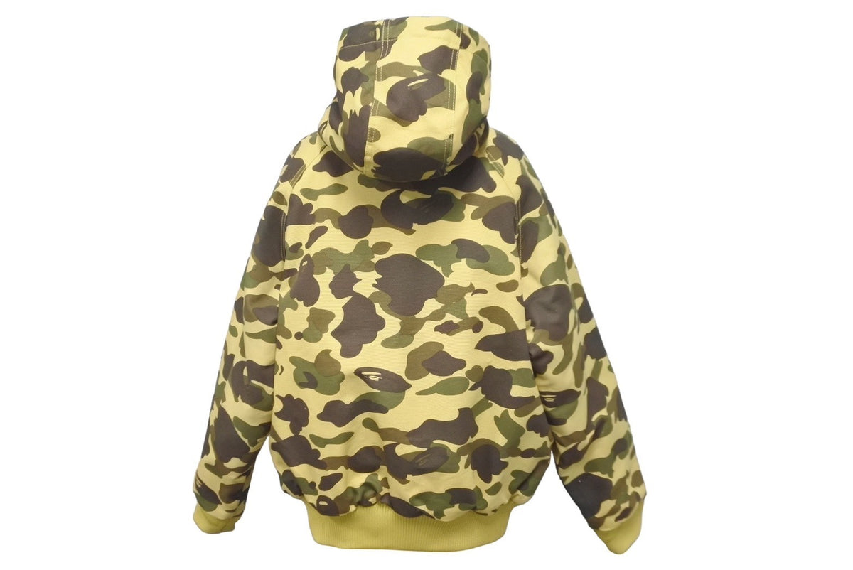 極美品 A BATHING APE × CARHARTT アベイシングエイプ カーハート アクティブジャケット 06AW サイズM カモ柄  ACE-04703 中古 60477 – Casanova Vintage