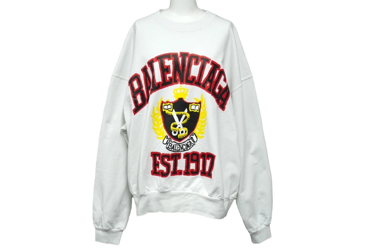 BALENCIAGA バレンシアガ トレーナー S 楽天市場】BALENCIAGA バレンシアガ スウェットシャツ 726094 TNVR6
