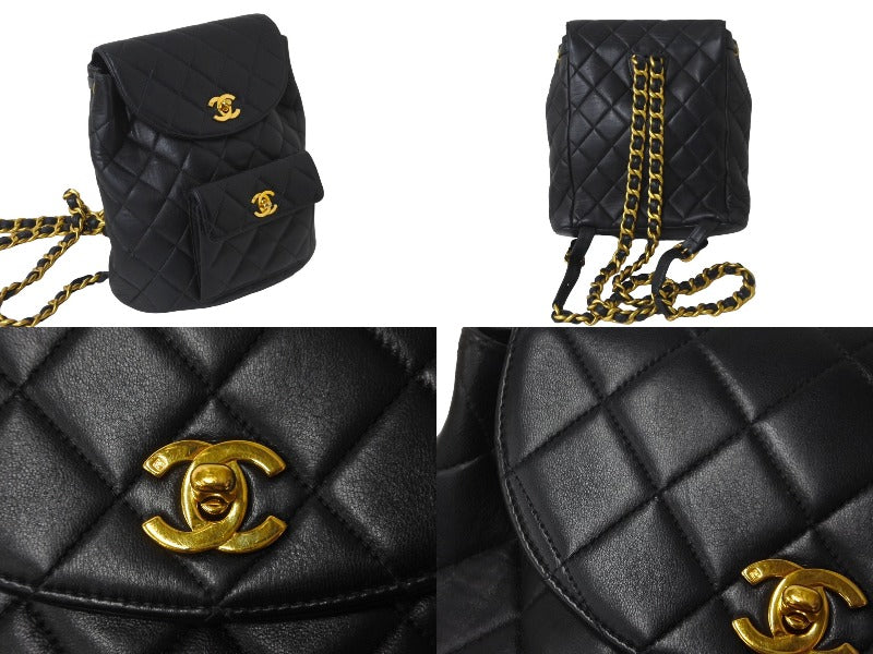CHANEL シャネル マトラッセ リュック バックパック ココマーク 4番台
